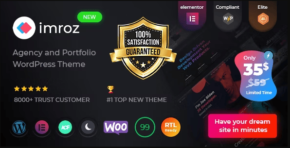 Imroz - Agency & Portfolio Theme