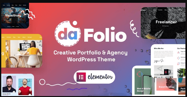 Dafolio - A Portfolio WordPress Theme