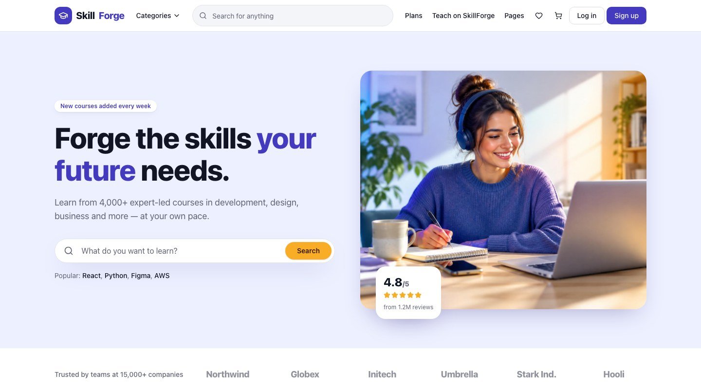 SkillForge preview