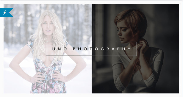 Uno - Creative Photography WordPress Theme