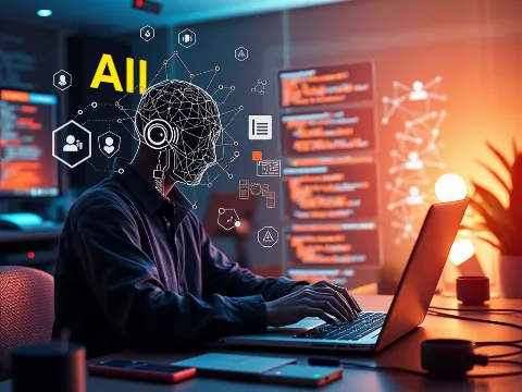 Implementing AI-Driven Features in a JavaScript Environment: A Combination of Node.js and Machine Learning