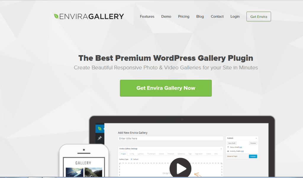 Envira Gallery WordPress gallery plugin